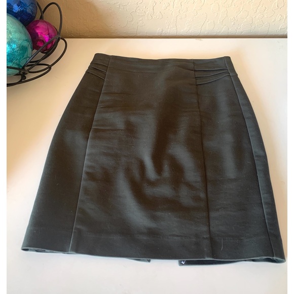 Express Army Green Pencil Skirt - Picture 1 of 8